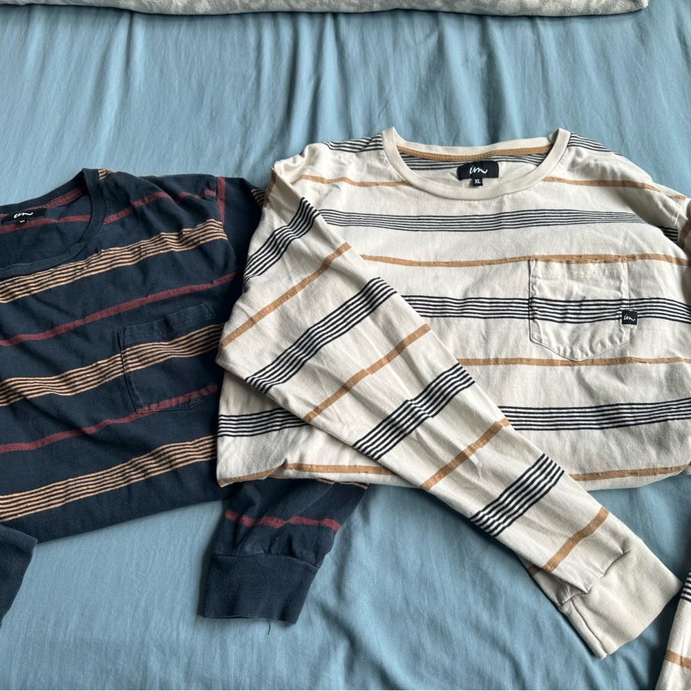 Striped Long Sleeve Shirts